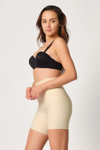TEN MI Emay 2816 Yüksek Bel Boxer Lazer Korse - 2