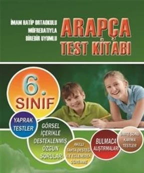 6. Sınıf Arapça Test Kitabı  İmam Hatip Lisesi Müfredatıyla Birebir Uyumlu ürün görseli