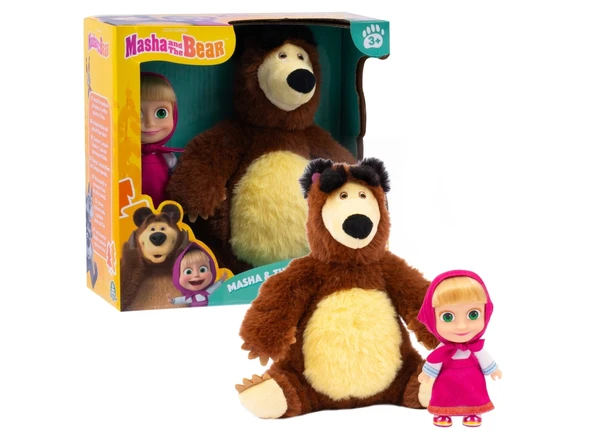 Masha ve Koca Ayı (20Cm-12Cm) ürün görseli