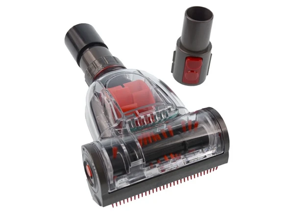 srfn ticaret Fakir Range Evcil Hayvan Tüy Toplayıcı Mini Turbo Başlık ve Adaptör - Kırmızı ürün görseli 1