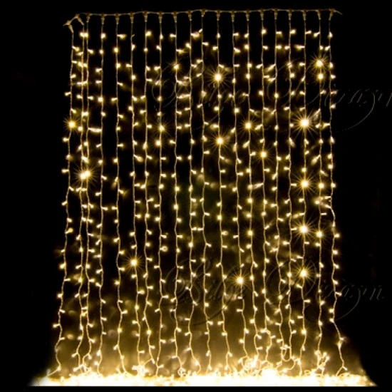 3*3 Perde Led Sarı Işık ürün görseli