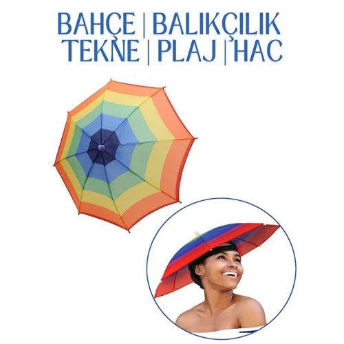 ModaCar Relax Eller Serbest 4 Mevsim Kafa Şemsiyesi ürün görseli 1