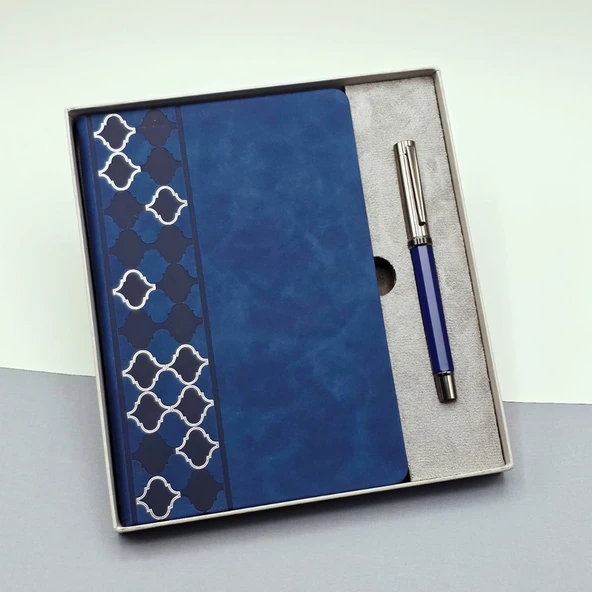 Tarihsiz Defter Ajanda Kalem Seti - 1