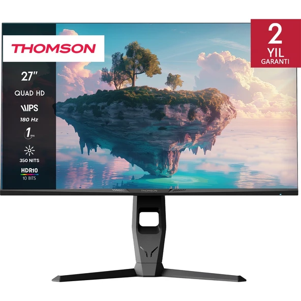 Thomson M27QG5Y14 Gaming Monitör 27" 1 Ms Qhd 180 Hz Adaptive 2560 x 1440 Monitör ürün görseli 1
