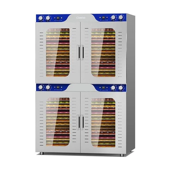 Dalle SS-64J Paslanmaz Çelik Gıda ve Meyve Kurutma Makinesi 64 Tepsi