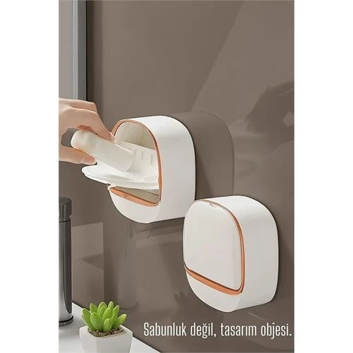 Modacar Tasarım Obje 2 Lİ Sabunluk - Kendinden Yapışkanlı Sabunluk ürün görseli 1