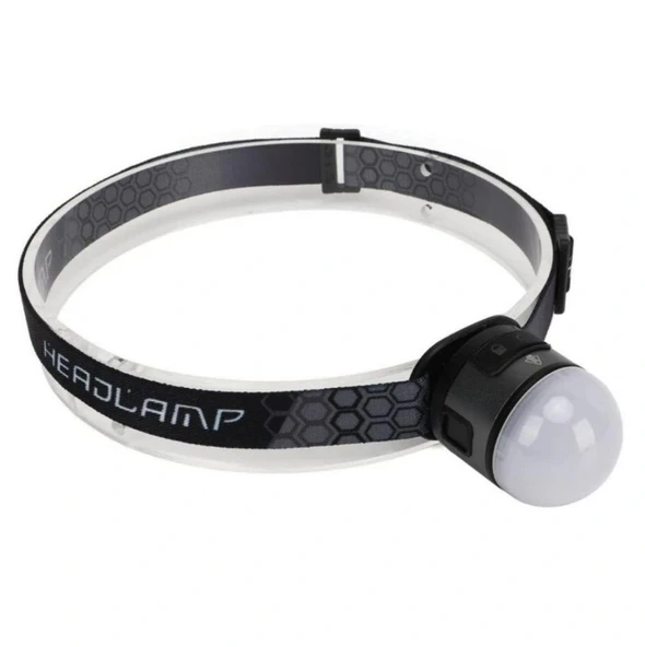 WATTON Şarjlı Kafa Lambası Baret ve Kamp Işığı Çok Fonksiyonlu (TYP-C Şarjlı Mıknatıslı Askı Kancalı)