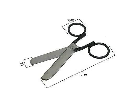 Özel El Yapımı Dövme Lokum Makası 23 cm ürün görseli