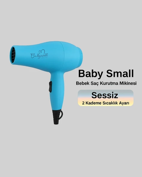 Mini Saç Kurutma Makinesi – Sessiz, Güvenli ve Hafif – Çocuklar İçin Özel Tasarım - 4