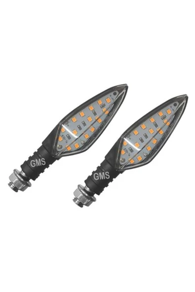 GMS Küba Cg Çita Cup Sinyal Takımı 2 ’li  Üçgen Led ürün görseli 1