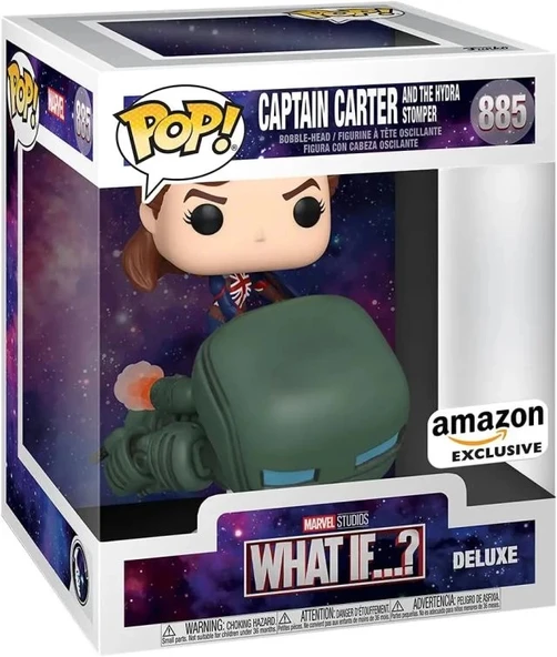Funko Pop! Deluxe Marvel: Kaptan Carter Hydra Ezici - 2