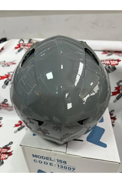 NCR NOS MOTOR NCR Çene Açılır Kask (NARDO GRİ)  (ECE BELGELİ) - Resim 4