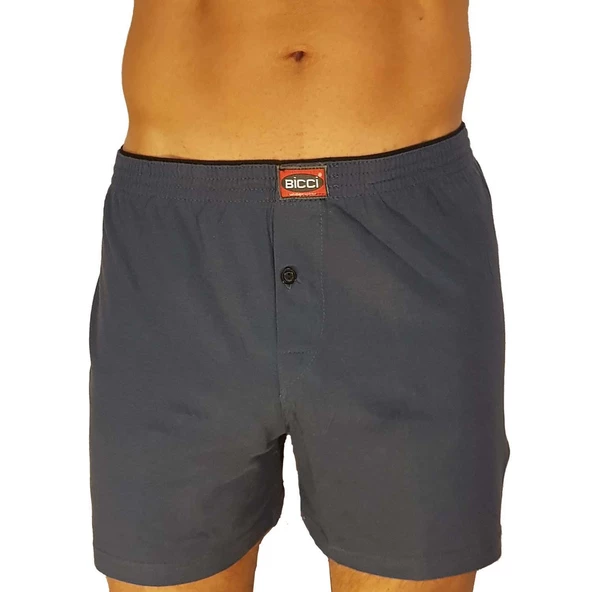 BİCCİ BATTAL BEDEN %100 PAMUK ERKEK BOXER - 7