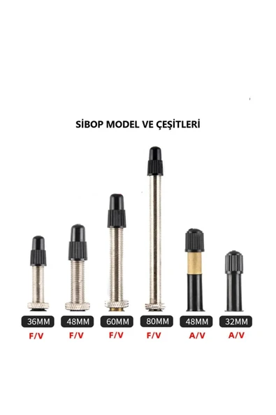 Plus Panda 26 Jant 26x1.95 - 26x2.125 Bisiklet İç Lastiği Motor Sibop AV - Resim 3