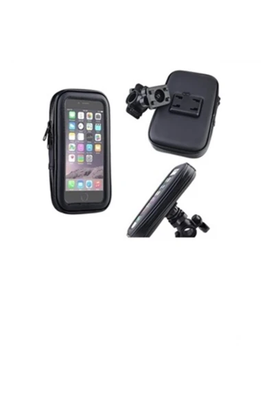 EMİNMOTOR MOTOSİKLET & BİSİKLET Bisiklet Gidon Telefon Aparatı Su Geçirmez Xxl Gidon Bağlantılı 396 - 1