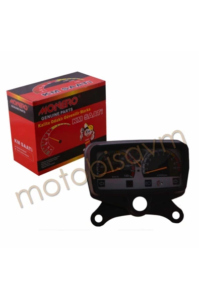 EMİNMOTOR Kilometre Saati [benzin Ve Vites Göstergeli] Mg 125 120 Km Monero-- ürün görseli 1