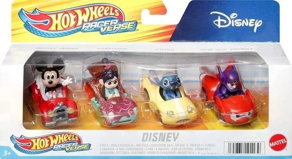 Hot Wheels Marvel RacerVerse 5'li Die-Cast Paketi - 6