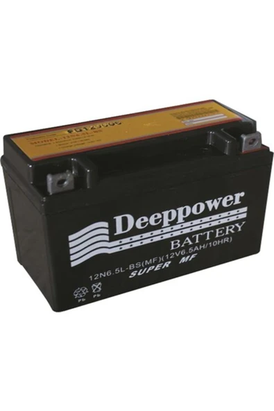 DEEPPOWER Emk 12.6,5 Yatık Akü Oem ürün görseli 1