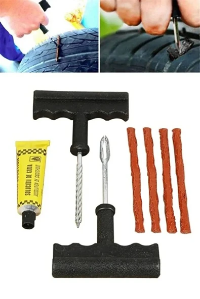 Arzu / Monero Monero Dubleks Dublex Lastik Tamir Fitil Seti - Resim 2