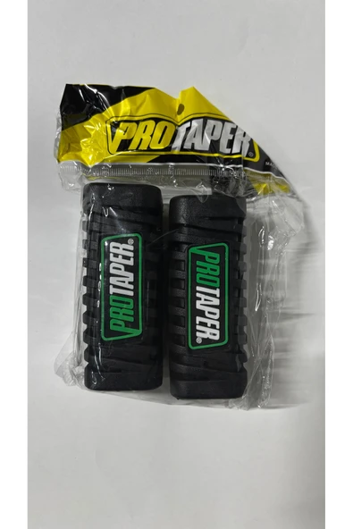 Universal Agk-Cg-Çita Uyumlu Ön Basamak Lastik Seti Siyah Üzeri Yeşil Yazılı Protaper ürün görseli 1