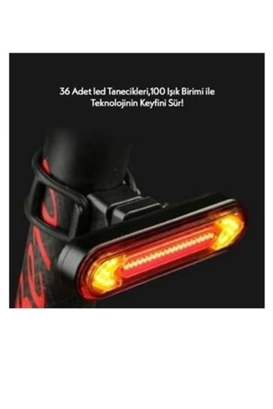 machfally Bisiklet Sinyal Wireless Usbli (1338) ürün görseli 1