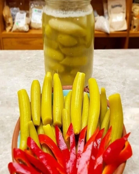 Midyat Tirozi Turşusu (Parçalı) 1 Lt - 5