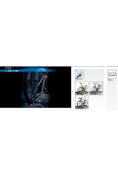 EMİNMOTOR Peruzzo Uni-bike Araba Üstü Bisiklet Taşıyıcı Aynakol Bağlantılı - 2