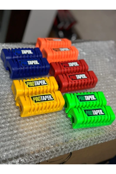 RS2 MAVİ ÖZEL PROTAPER MOTOSİKLET MODİFİYE BASAMAK CG CROSS CUB UYUMLU KUBA FALCON MONDİAL RKS - Resim 4