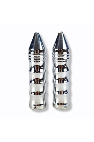 MOTOSVN Motosıklet Cg-Cub-Scooter Sivri Elcik Nikel ürün görseli 1