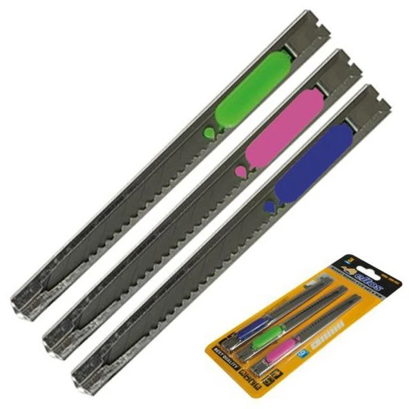 ELTOS İNCE METAL MAKET BIÇAĞI 3’LÜ SET ürün görseli 1