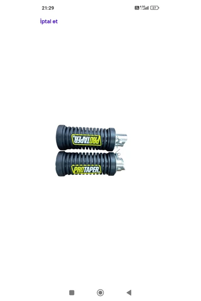 Protaper CG KUBA FALCON PROTAPER ARKA BASAMAK TAKIMI ürün görseli 1