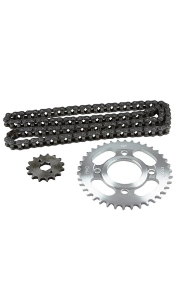 DELTAFORCE Agk Cg Zincir Ön Dişli 15 Arka Dişli 38 Takım ürün görseli 1