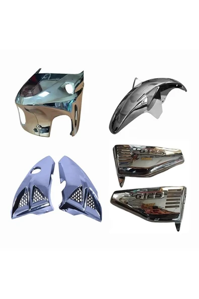 Arzu / Monero Monero CG NİKEL DÖRTLÜ SET SAKAL BIYIK ÇAMURLUK YAN KAPAK ürün görseli 1