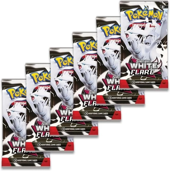 Pokemon TCG Scarlet & Violet 10.5 Beyaz Parıltı Güçlendirici Paket Seti - 3