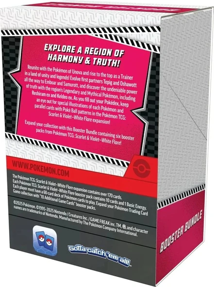 Pokemon TCG Scarlet & Violet 10.5 Beyaz Parıltı Güçlendirici Paket Seti - 2