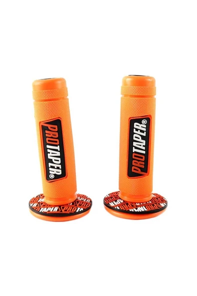 EMİNMOTOR MOTOSİKLET & BİSİKLET Protaper Motosiklet Elcik Takımı Turuncu - Resim 2