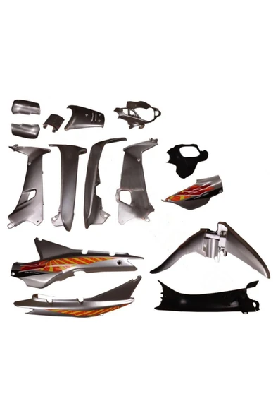 mkbmotor Cub Kaporta Set [gümüş] [kalıpso - Çelik] Cub ürün görseli 1