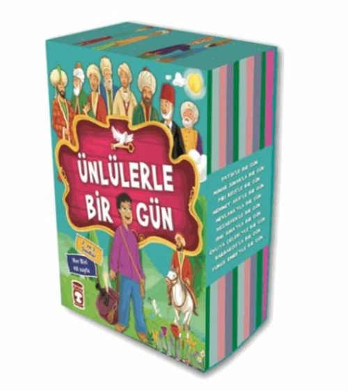 Timaş - Ünlülerle Bir Gün-1 10 Kitap 2.3.Sınıflar 48 er syf ürün görseli