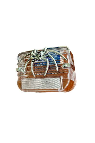 EMİNMOTOR Cg Clear Stop Camı Şeffaf Örümcekli Nikel - Resim 3