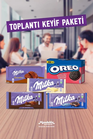 Toplantı Keyif Paketi- (Çikolata-Bisküvi)