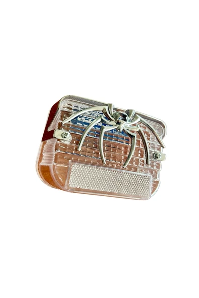 EMİNMOTOR Cg Clear Stop Camı Şeffaf Örümcekli Nikel - Resim 2