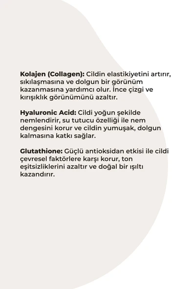 Yoğun Nemlendirici Kolajen Maske - Resim 11