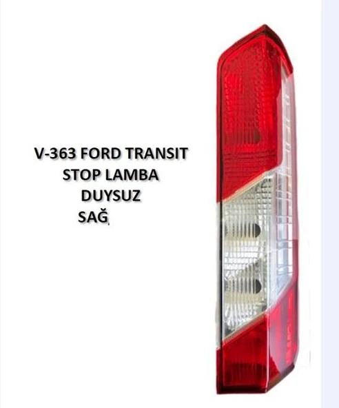 CERKEZ CVT-204 STOP LAMBASI SAĞ FORD TRANSIT V363 14>17 DUYSUZ BK3113404AG-BK3113404AF-1870425 ürün görseli 1