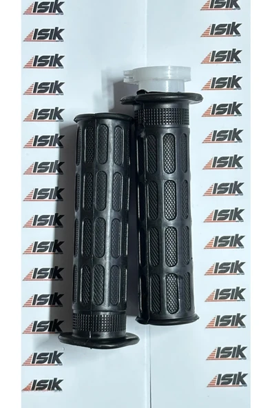 Universal Motosiklet Düz Siyah Elcik Gaz Kolu Takımı Cg Scooter Cup - 3