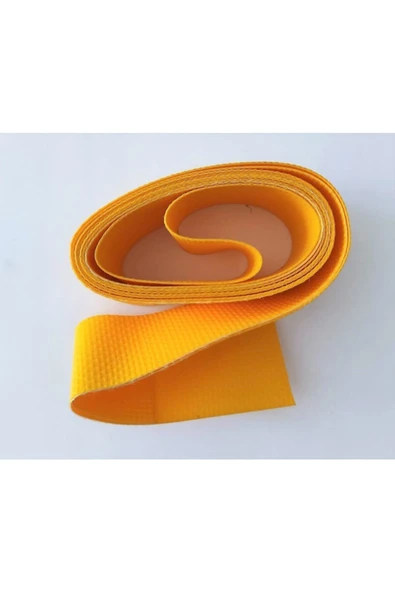 EMİNMOTOR MOTOSİKLET & BİSİKLET Patlak Önleyıci Şerit 197x4 Cm Sarı [2 Adet] ürün görseli 1