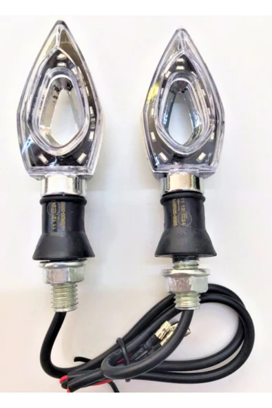 mototatar Monero RT-072 LED Sinyal [sarı Işık] [takım] GÜMÜŞ Uyumlu ürün görseli 1