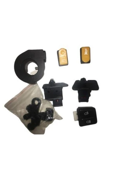 OEM Cup 100 7li Küçük Düğme Seti Komple Korna+marş+far+sinyal+jikle ürün görseli 1