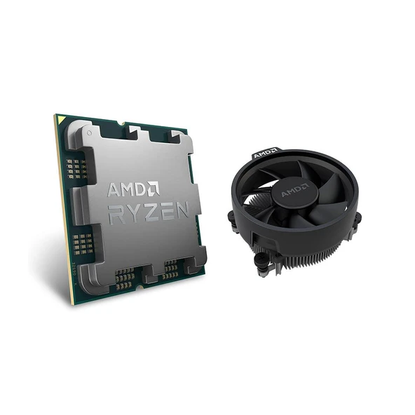 AMD Ryzen 5 7600 3.8 GHz Soket AM4 32 MB Cache 65 W İşlemci MPK + Fan
