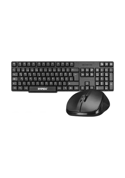 Everest KM-6852 Kablosuz Klavye Mouse Seti - TEŞHİR - Resim 7