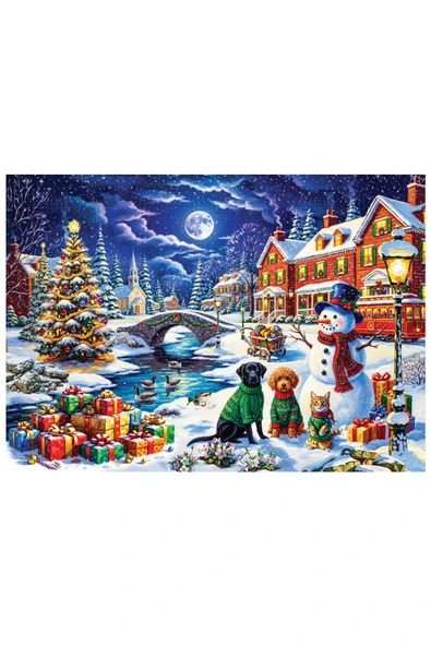 Anatolian 700 Parça xl Yapboz Puzzle - Yeni Yıl Gecesi 2708 - Resim 2